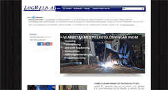 Desktop Screenshot of logweld.com